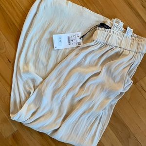 ZARA SZ L cream pants